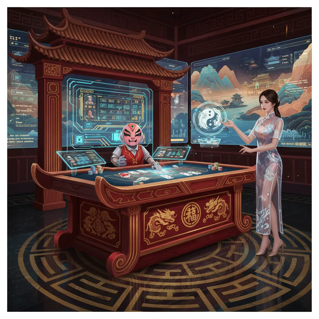 Live casino studio technology - Baccarat