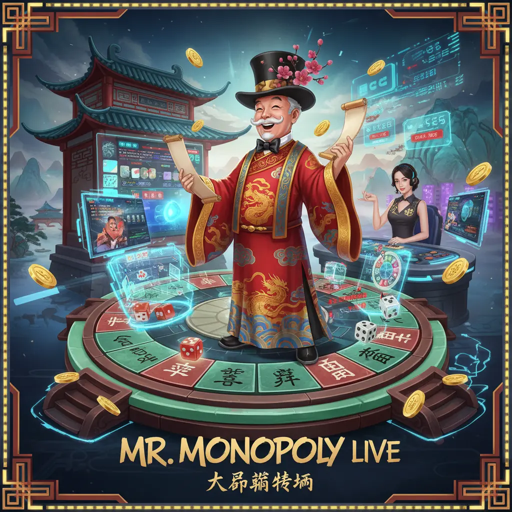 Live dealer monopoly experience - MONOPOLY