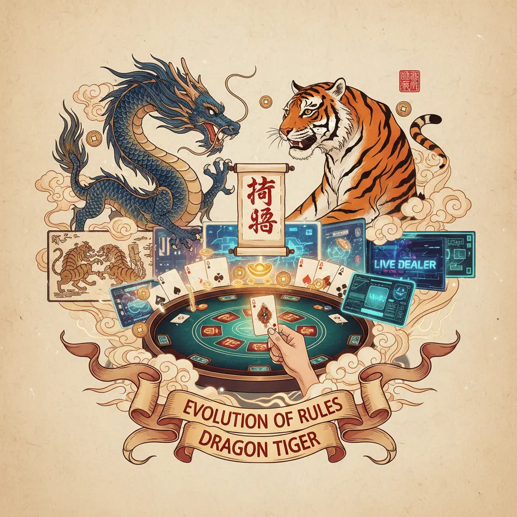 Live dealer dragon tiger rules - Evolution