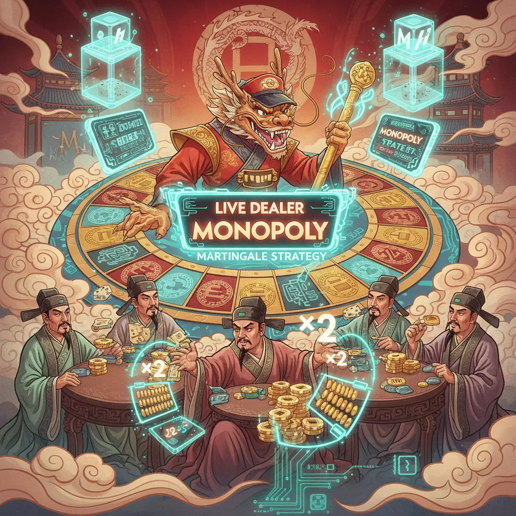 Live dealer monopoly experience - Martingale