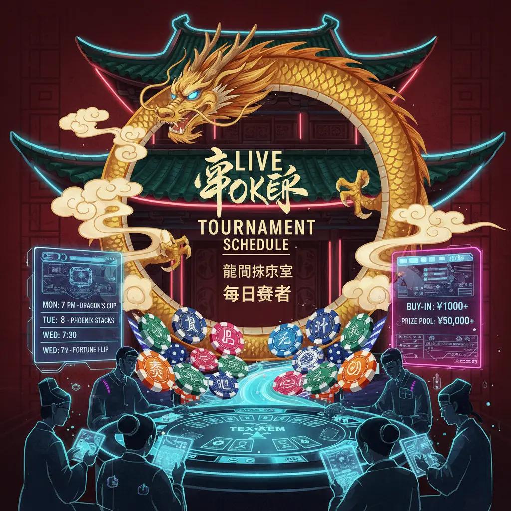 Live casino tournaments schedule - Poker