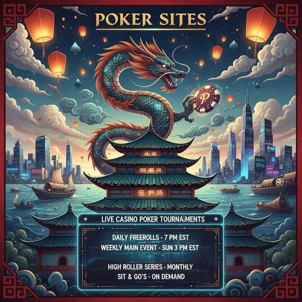 Live casino tournaments schedule - Poker