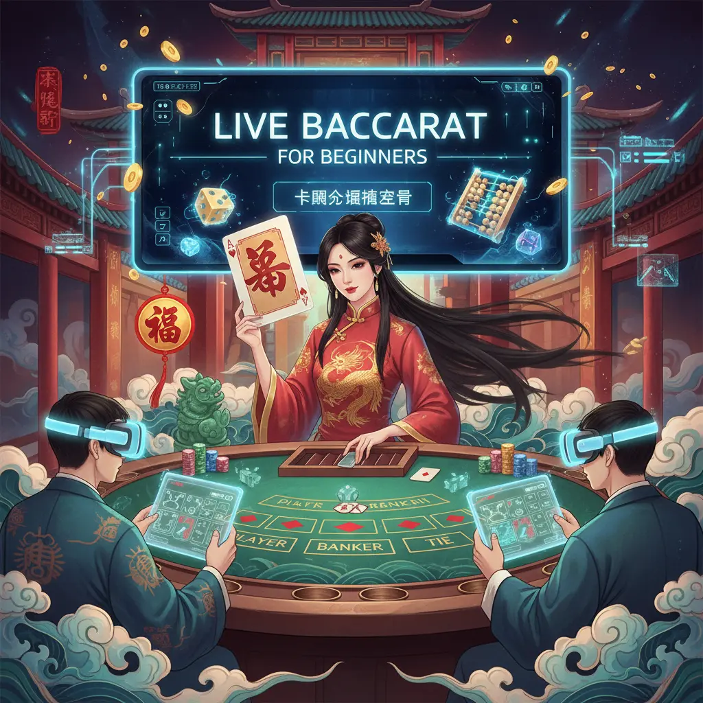 Live dealer casino for beginners - Baccarat