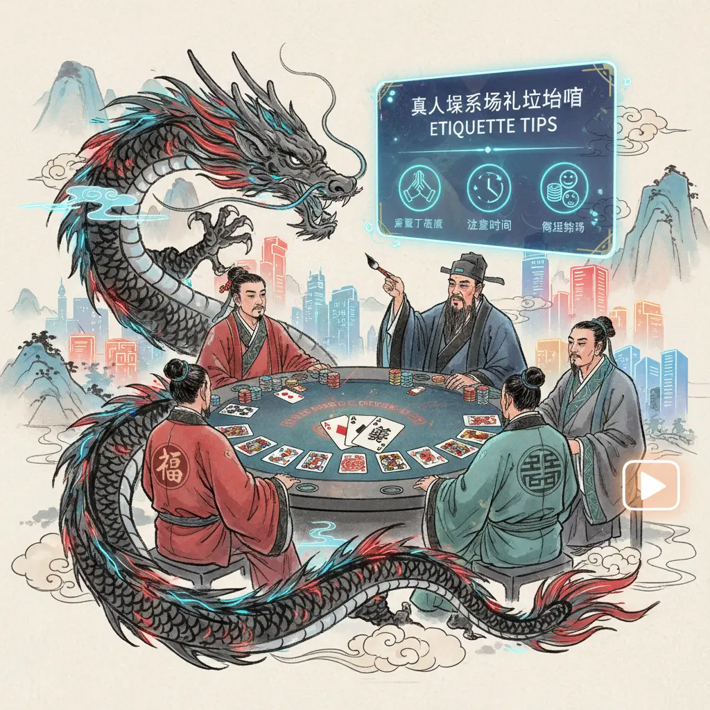 Live casino etiquette tips - blackjack