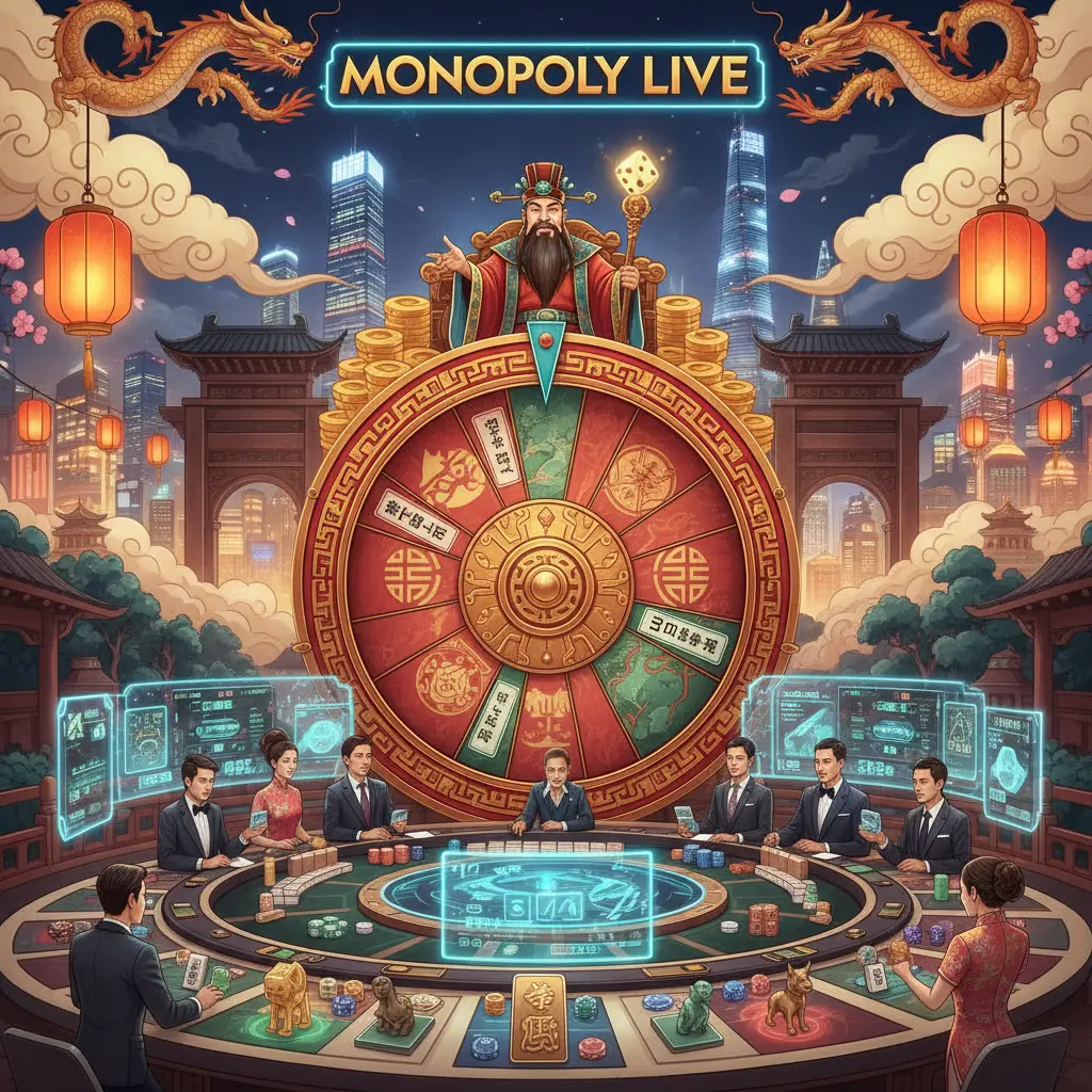 Live dealer monopoly experience - Monopoly