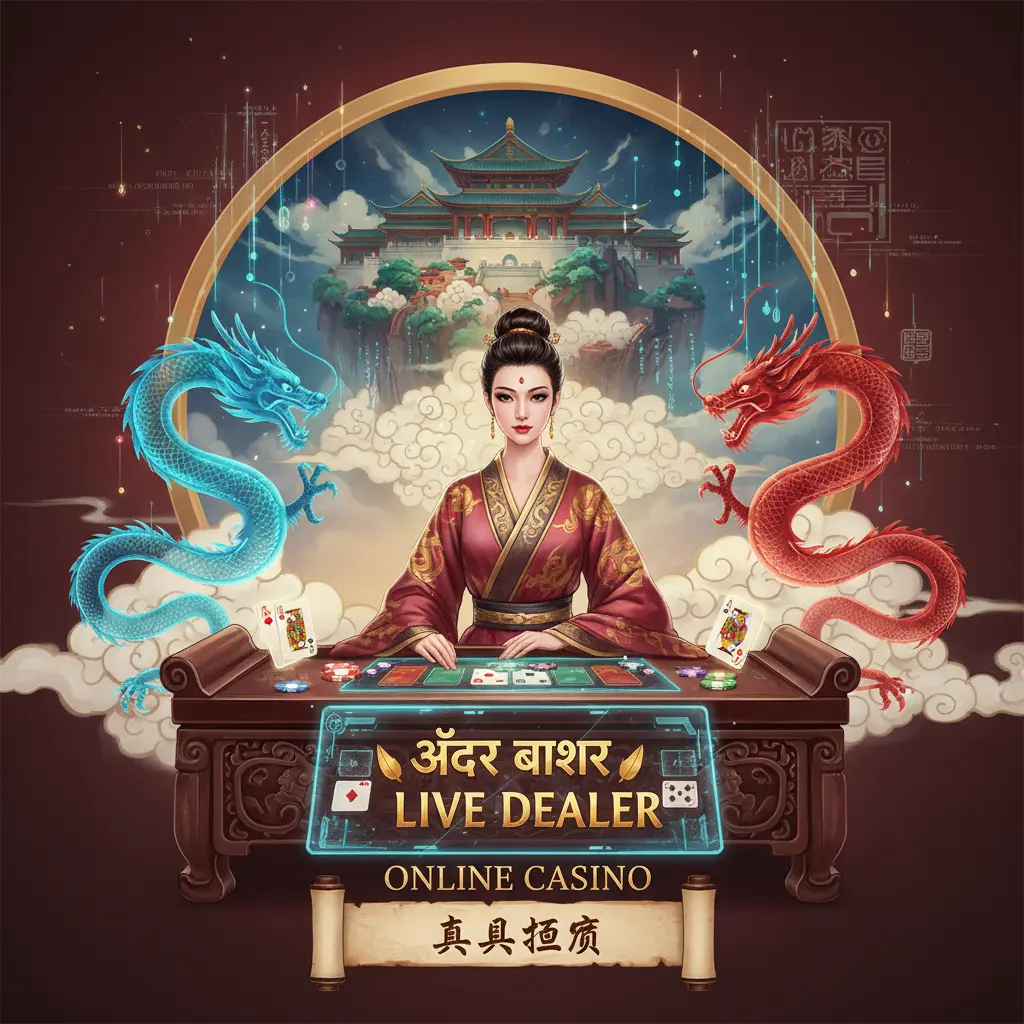 Live dealer andar bahar online - Dealer