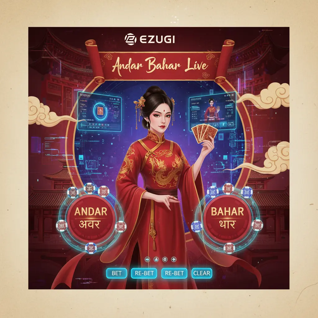 Live dealer andar bahar online - Ezugi