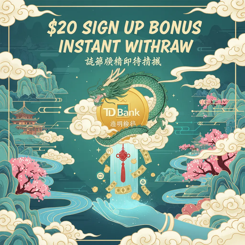$20 sign up bonus instant withdraw - Bank