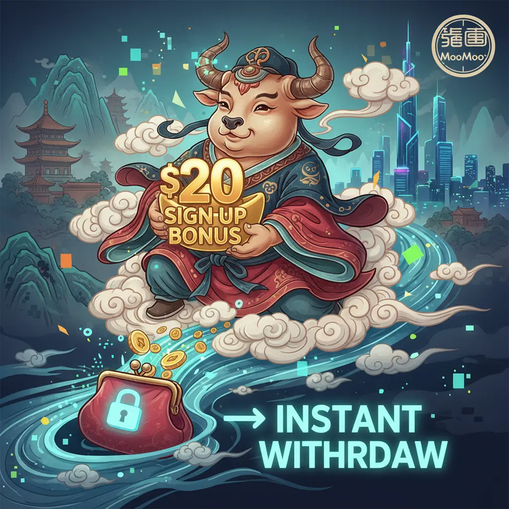 $20 sign up bonus instant withdraw - MooMoo