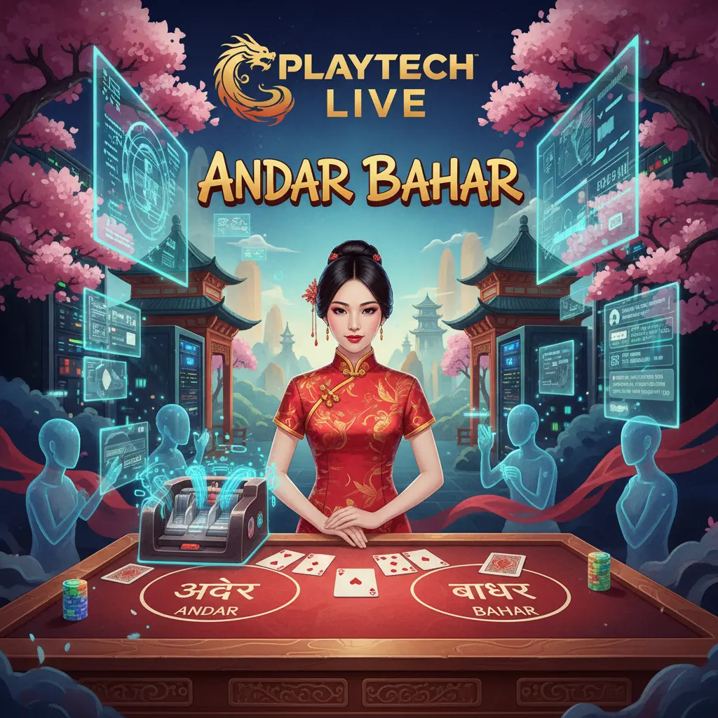 Live dealer andar bahar online - Playtech