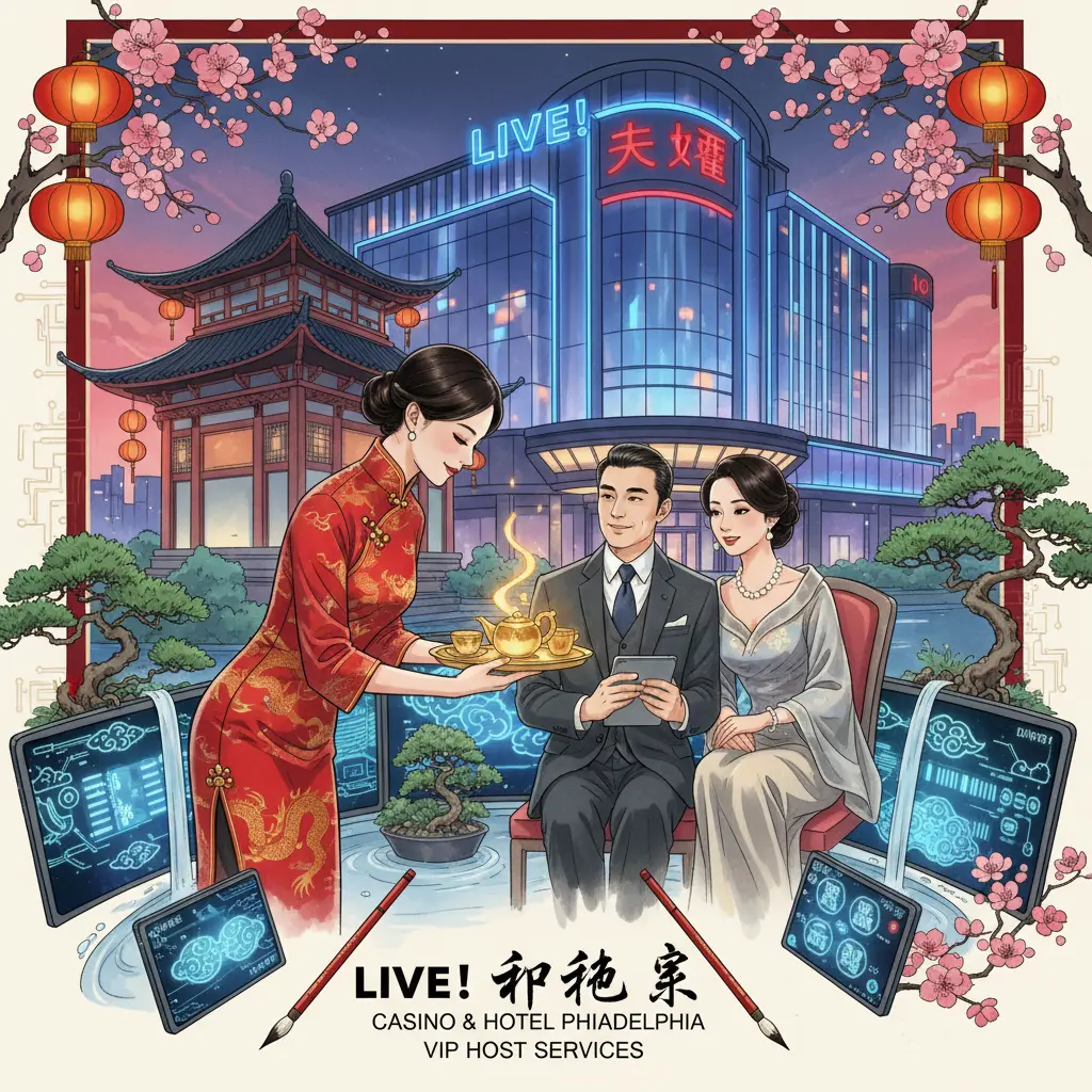 Live casino VIP host services - Philadelphia