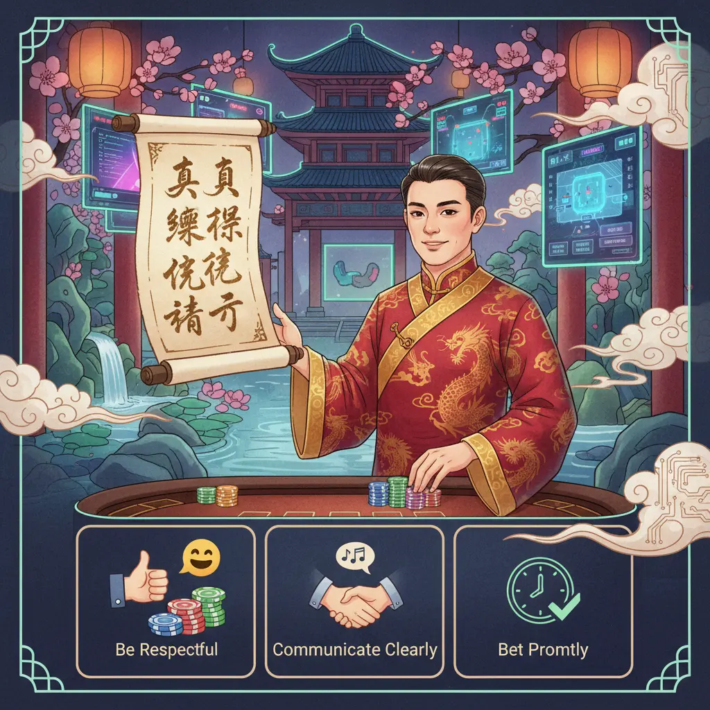 Live casino etiquette tips - casino