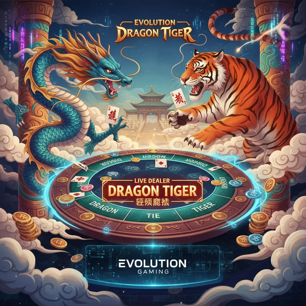 Live dealer dragon tiger rules - Evolution