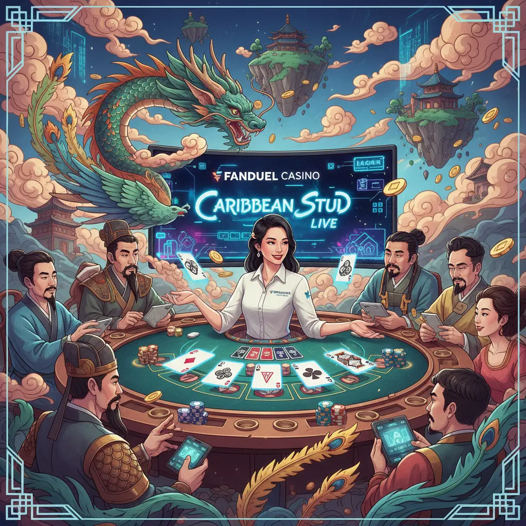 Caribbean stud live dealer games - FanDuel