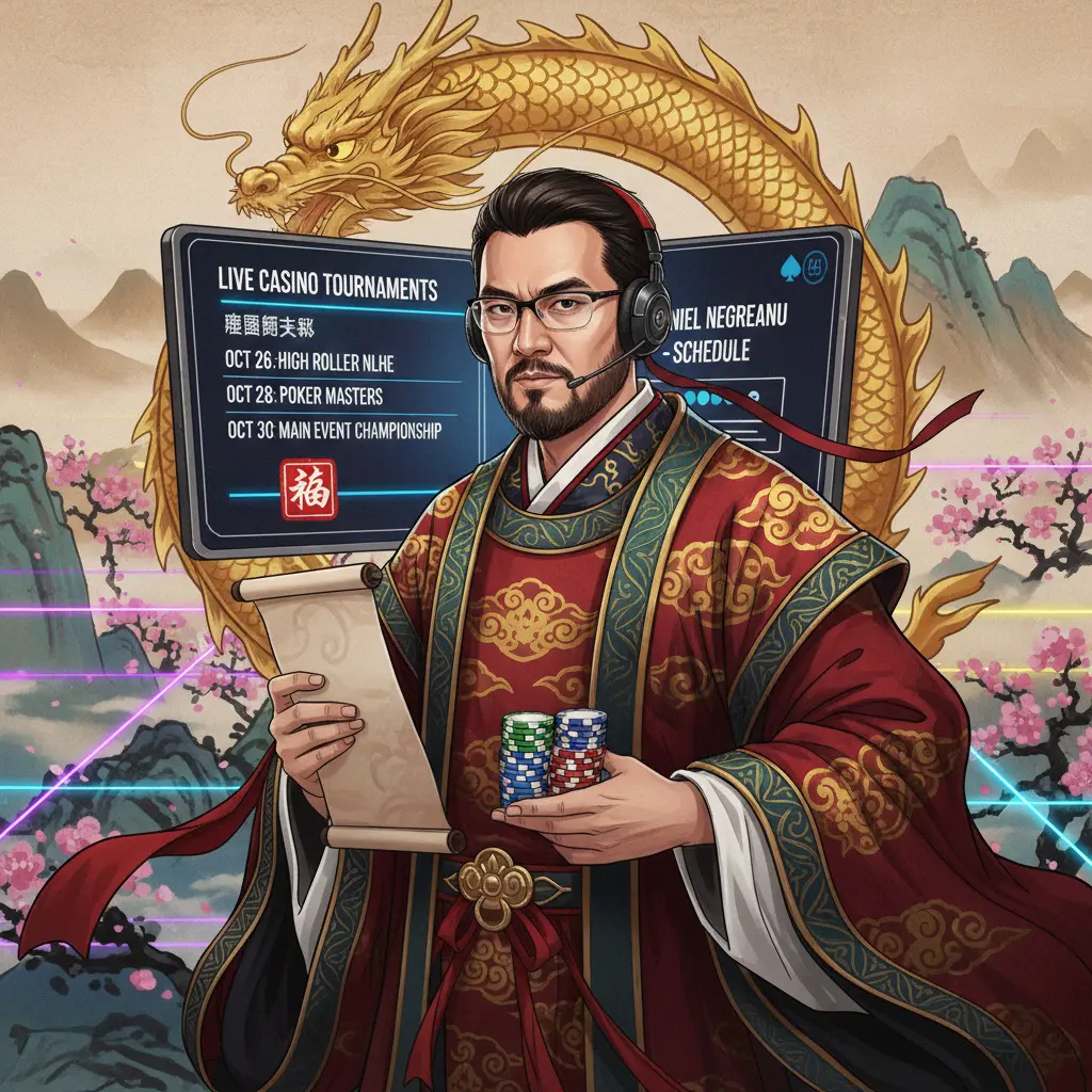 Live casino tournaments schedule - Negreanu